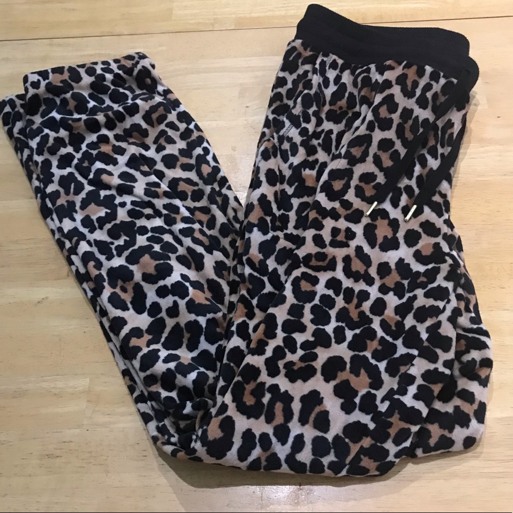 Soft Pajama Pants with Animal Print